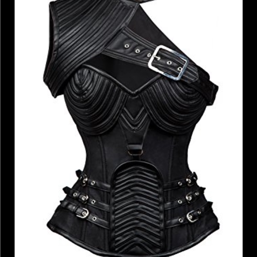 Gothic Steampunk Corset Costume Cosplay